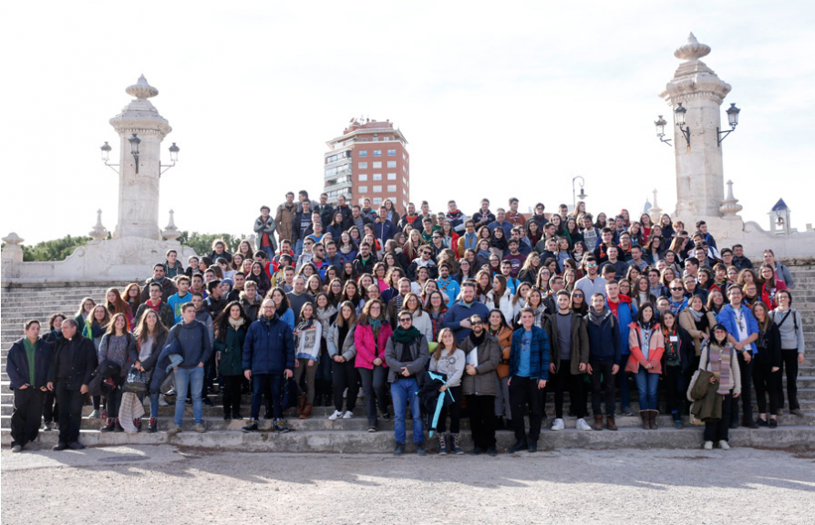 Más de 350 jóvenes valencianos han participado en el XL Encuentro de Jóvenes de Taizé en 2017. Fuente fotografía: Archidiócesis de Valencia.